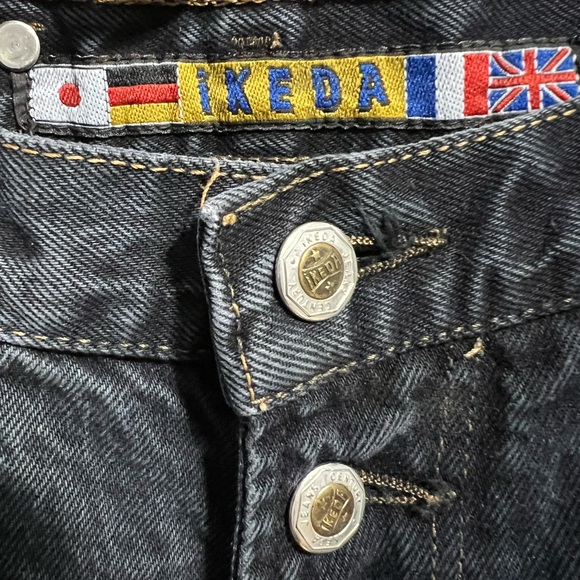 Vintage Ikeda Button up Mom Button-Fly Jeans! - Picture 6 of 10